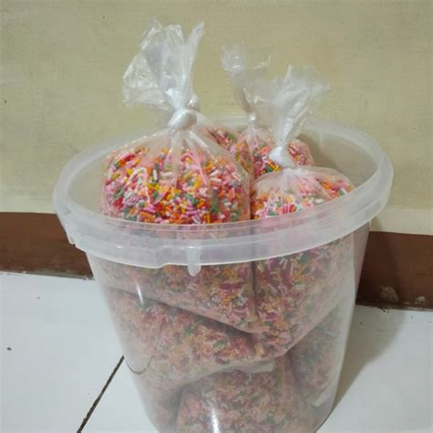 Jual Meses Mesis Coklat Dan Warna Warni Rainbow Repack Kemasan Gram