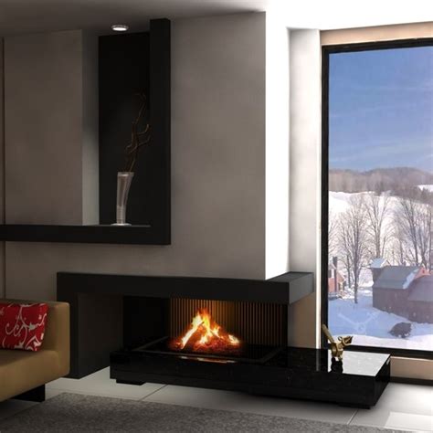 Угловой камин в интерьере гостиной 125 фото