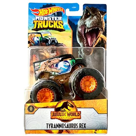 Jual Hot Wheels Jurassic Dominion Monster Truck Jurassic World Dino Hot Wheels Dino Mainan