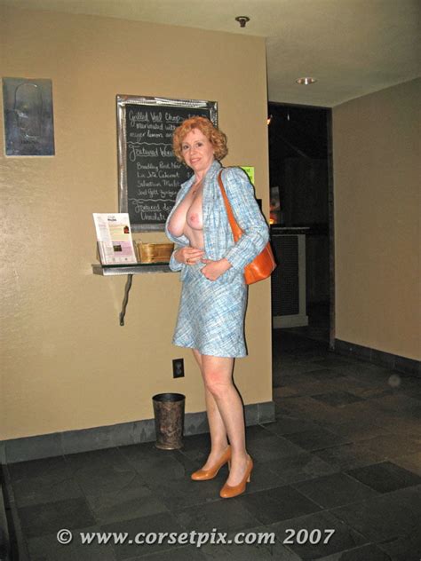 Mary Liz Corset Pix Mature Red Head Lingerie Stockings Porn Pictures