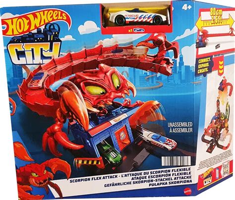 Hot Wheels City Zestaw Z Autkiem Pu Apka Skorpiona