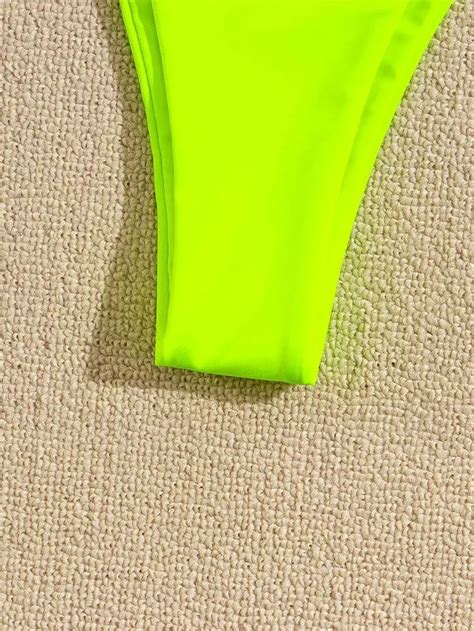Sexy Solid Color Hollow Bikini Hot Cutout Swimsuit Wholesale Swimwear Beachwear For Women