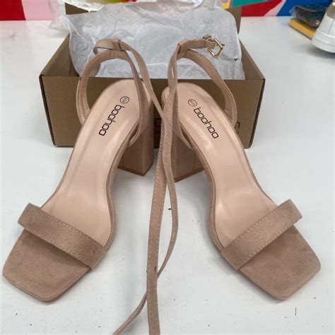 Boohoo Nude Heels Size Us 8 S