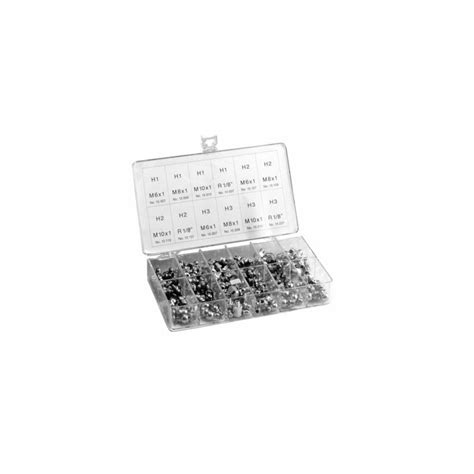 Coffret D Assortiment 140 Graisseurs Hydraulic Transmission Et