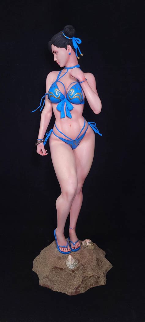 Chun Li Bikini Custom Statue Etsy
