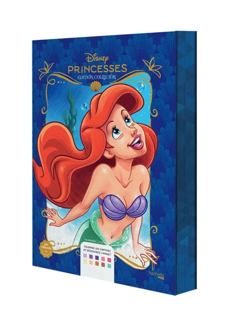 Coloriages Mystères Disney Collector Princesses Ean13 9782017285953 Hachette Heroes