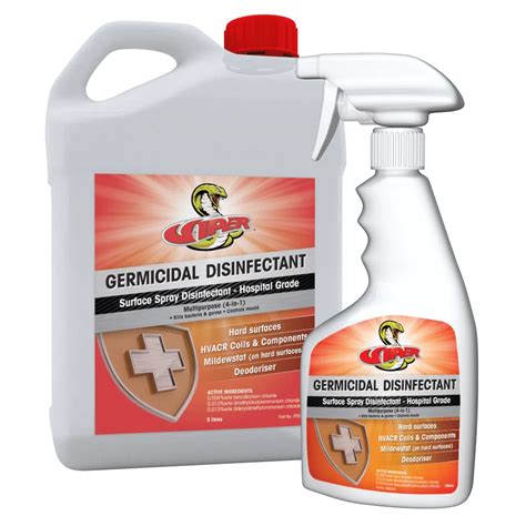 viper germicidal disinfectant hospital grade ml hvacdirect pty