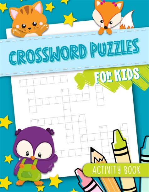 Buy Cros Puzzles For Kids Activity Book 50 Word Games For Children