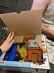 Amazon Hot Wheels Monster Trucks Playset Toy Truck Arena Smashers Alarm Fire Crash