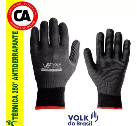 Luva T Rmica Alta Temperatura Volk Black Trator Power Mercadolivre