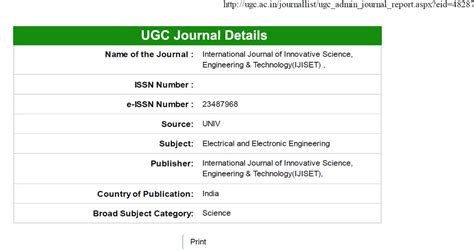 IJISET International Journal Of Innovative Science Engineering And