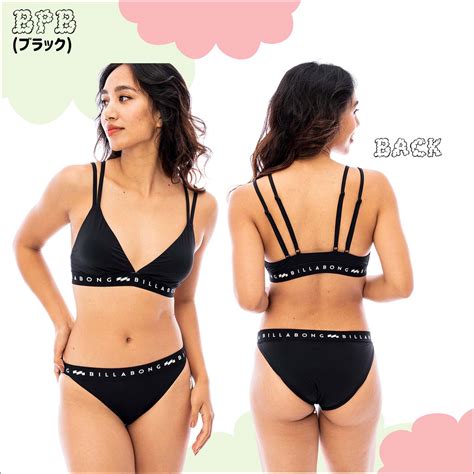 楽天市場23 HS BILLABONG ビラボン 水着 TRIANGLE BIKINI スイムウェア ビキニ 上下セット UVカット サイズ調整可 サーフィン マリンスポーツ レディース
