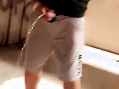 Pissing Hot Straight Friend Pissing Outside ThisVid