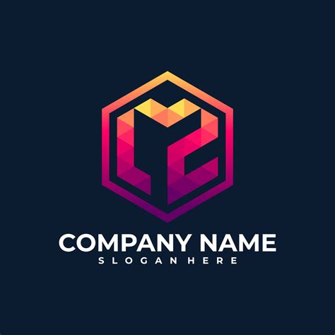 M2 Logo Design Template. Initial MZ logo concept vector. Creative Icon