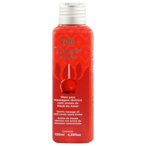 Tantric Apple Óleo Aroma Maçã Do Amor 130ml Intt Seduction Sex Shop