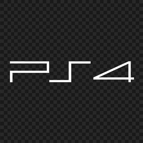 Playstation Ps4 White Logo Hd Png Citypng
