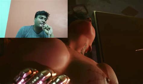 Cyberpunk Hentai Johnny Silverhand And Fit Girl Judy Hidden Sex