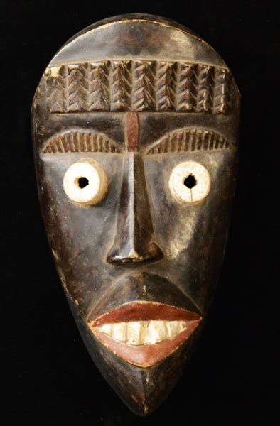 African Dan Mask Front View