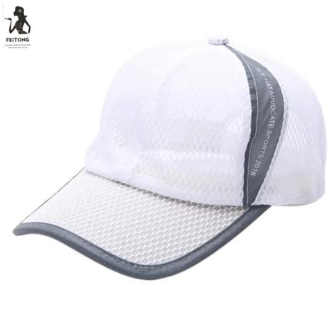 Summer Breathable Mesh Tennis Cap Men Women Sport Hats Hats For Men