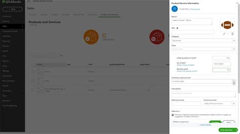 Create Inventory Items In Quickbooks Online Instructions
