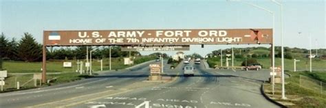 Fort Ord 1972