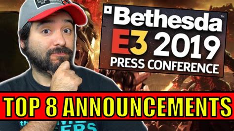 Bethesda E3 2019 The 8 Best Announcements 8 Bit Eric Youtube