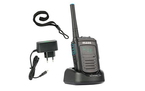 PT 130 D MAAS Talkie Walkie Utilisation Gratuite PMR446 Analogique Num