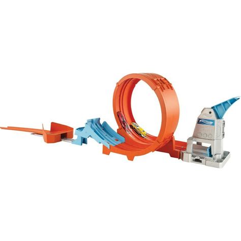 Hot Wheels Hot Wheels Champion Action Track Set 1 Car Race Loop Flip