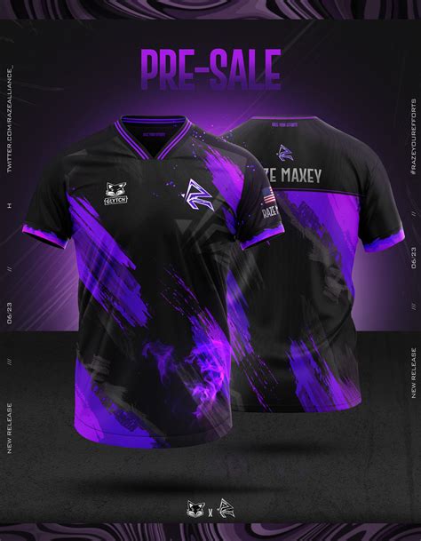 Esports Jersey Design Raze Alliance On Behance