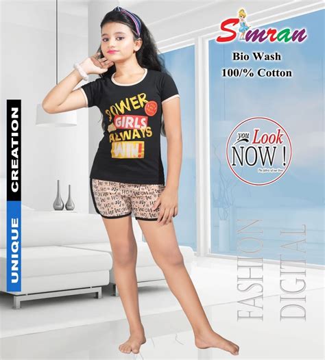 Cotton Sinker Hot Pant Set Size 24 34 At Rs 173 Piece In Kolkata ID 25664489112