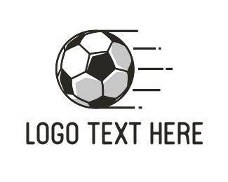 Black And White Soccer Logo