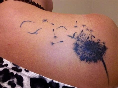 Dandilion Dandelion Tattoo Design Dandelion Tattoo Cool Shoulder