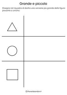 Schede Didattiche Figure Geometriche Per Bambini Di Fa