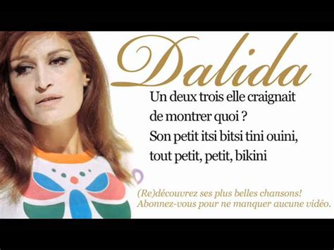 Dalida Itsi Bitsi Petit Bikini