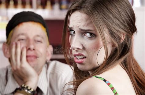 Bad Date Stock Image Image Of Admire Lust Unhappy Bistro 9274677