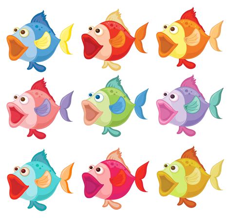Imagens De Peixes Coloridos Para Imprimir - RETOEDU
