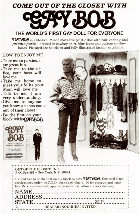 The Story Behind Gay Bob The Worlds First Openly Gay Doll From