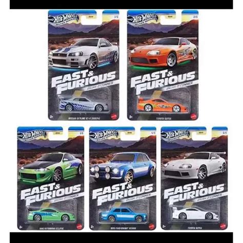 Jual Hot Wheels Fast Furious Brian O Conner Silver Series Shopee