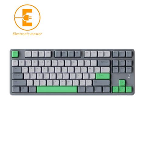 Ajazz Ak Hot Swap Mechanical Keyboard Keys Rgb Backlit Pbt Keycaps Bluetooth Compatible