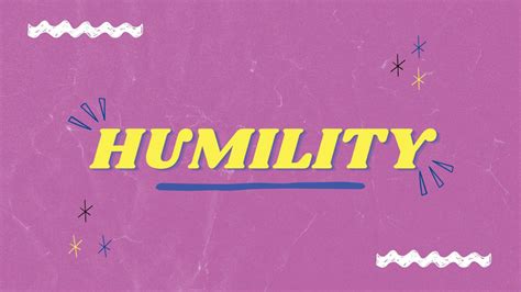 Youth Group Lesson On Humility Ministry To Youth