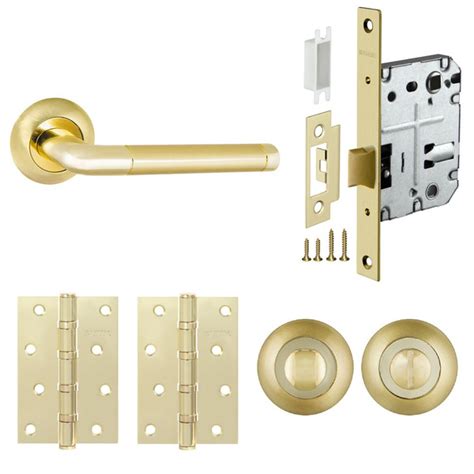 Комплект фурнитуры для межкомнатных дверей - ручки Punto Rex TL G/GP-4 ...