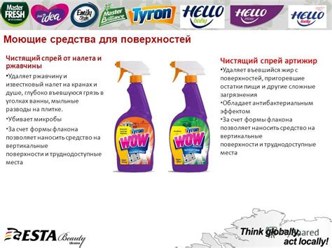 Презентация на тему: "Универсальные чистящие средства. Моющие средства ...