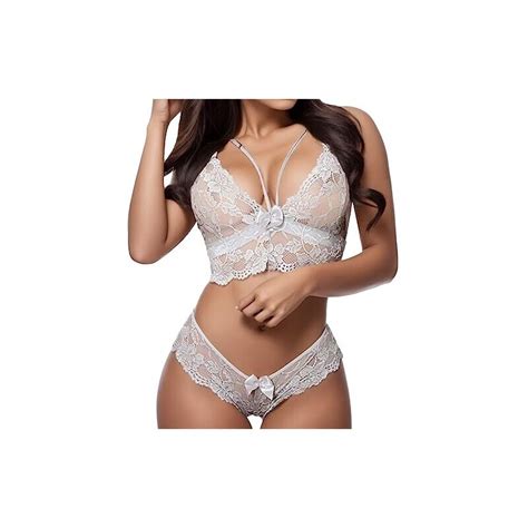 MGSFGlk Biancheria Intima Nero Sleepwear Completo Intimi Set Intimo Body Sexy Lingerie Hot