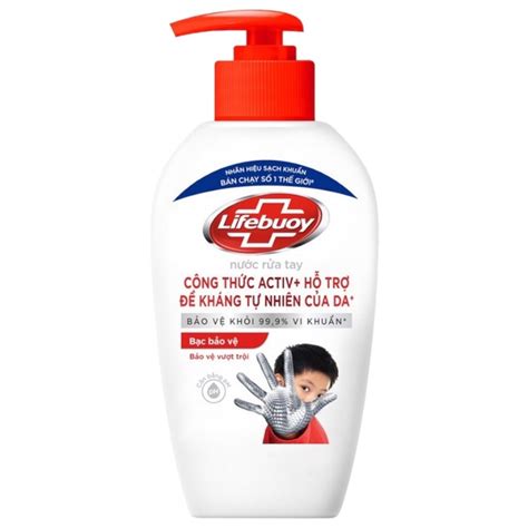 Nước rửa tay Lifebuoy 180g, gel rửa tay, văn phòng phẩm