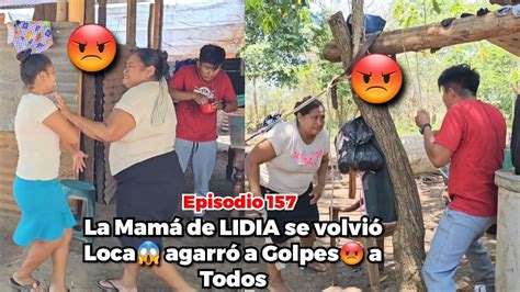 Santo Dios La Mamá de LIDIA se volvió loca empezó agarrar a Golp3sa