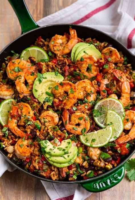 Mexican Shrimp Healthy Mexican Shrimp With Rice | therecipecritic
