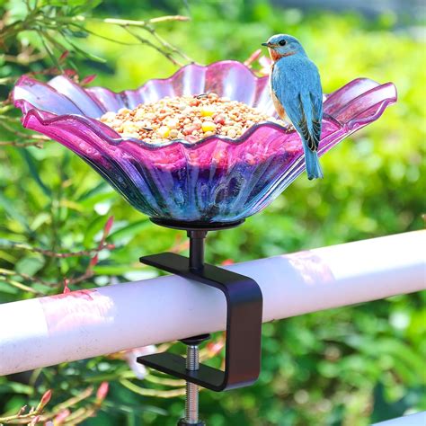New Outdoor Garden Bird Bath Bowls & Bird Feeders