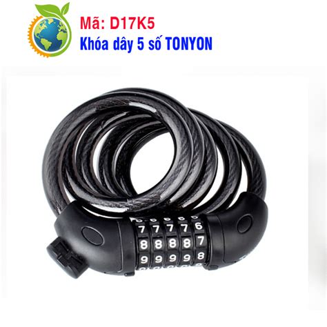 Khóa dây 5 số TONYON XE ĐẠP TOÀN CẦU