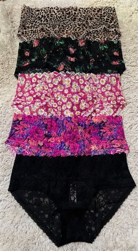 Victoria S Secret Floral Lace Hiphugger Hipster Bikini Panty S NWT Color Pick EBay