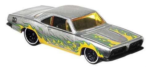 Hot Wheels 50TH Zamac Flames 68 PLYMOUTH BARRACUDA FORMULA S Kr 49 I Lager